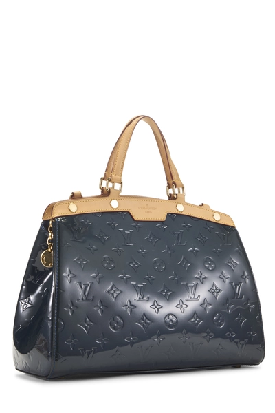 Louis Vuitton Blue Nuit Monogram Vernis Brea MM — photo 2