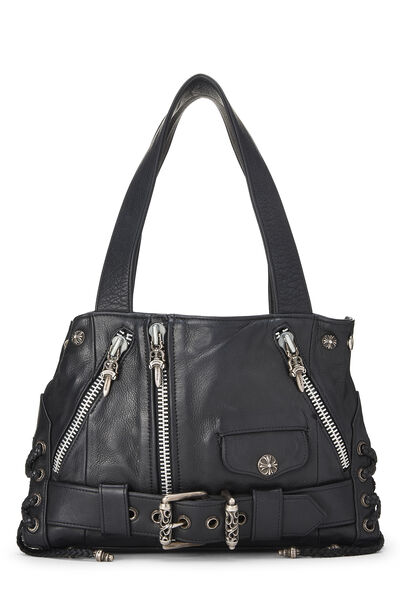 Black Leather JJ Dean Bag