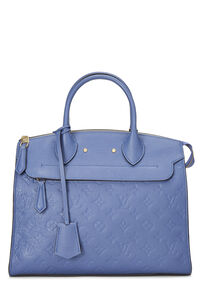 七夕禮物Louis Vuitton M21105 Basketball Keepall 55 旅行袋手提包藍色尺寸： 55x31x26cm -  LuxuryGZ