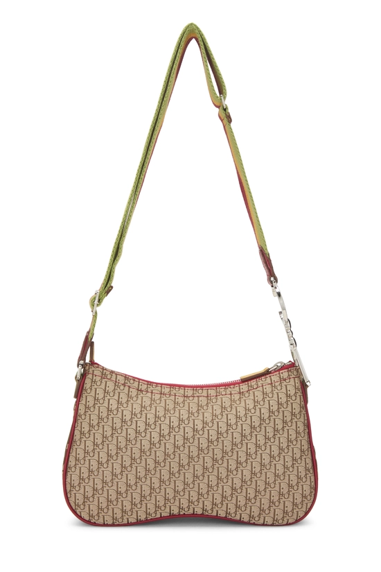 Beige Trotter Canvas Rasta Double Saddle Bag, , large image number 3