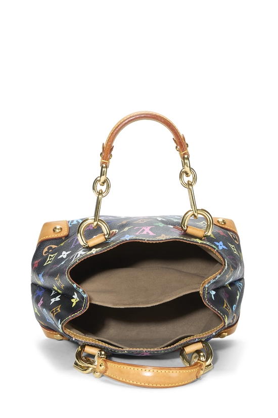 Takashi Murakami x Louis Vuitton Black Monogram Multicolore Audra, , large image number 5