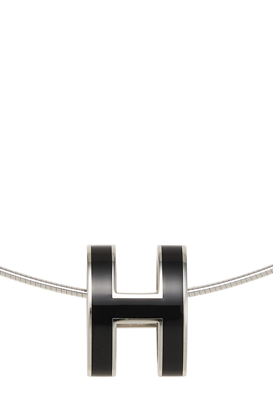 Black Pop H Necklace, , large image number 1