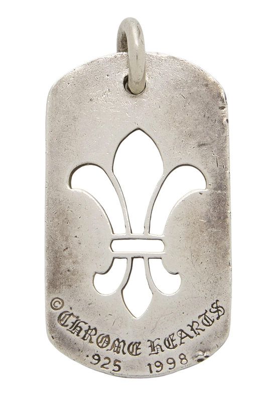 Sterling Silver Fleur-de-lis Pendant, , large image number 0