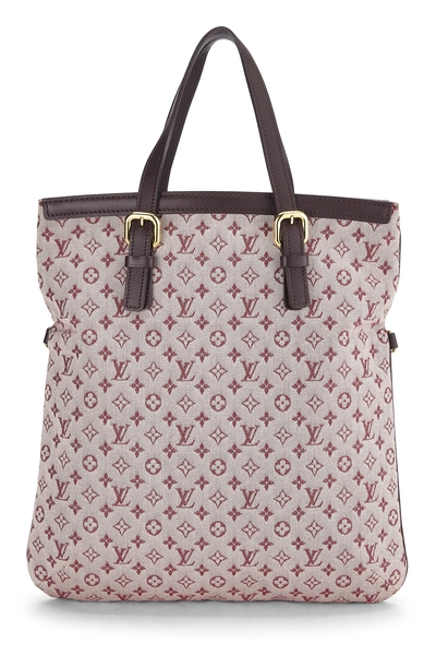 Louis Vuitton Burgundy Monogram Mini Lin Francoise — photo 1