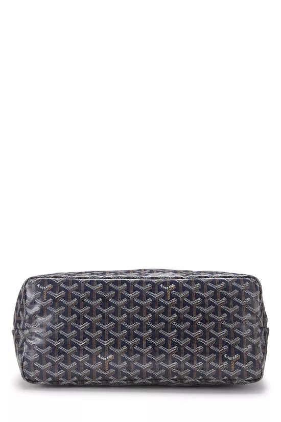 Navy Goyardine Canvas Saint-Louis PM, , large image number 4