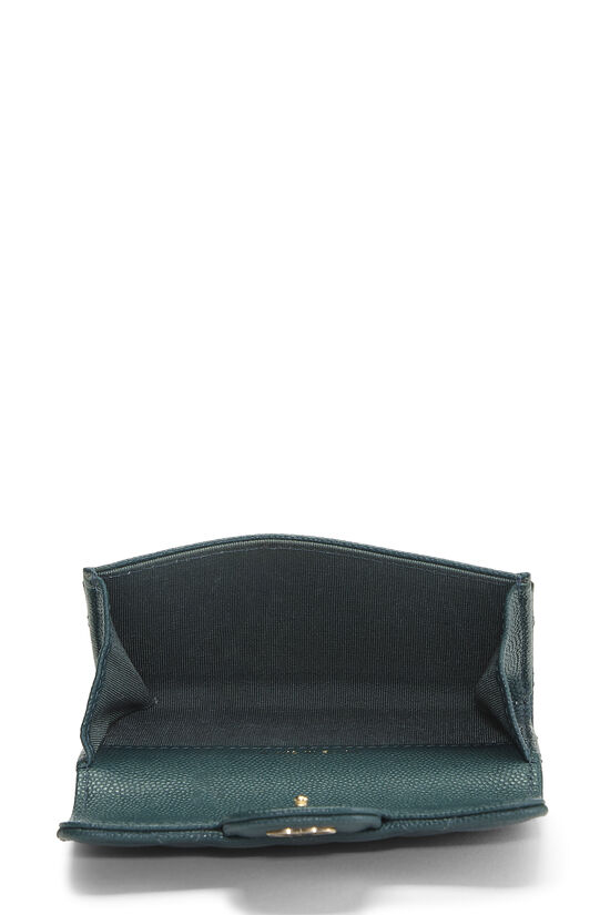 Green Caviar Classic Flap Card Holder, , large image number 3