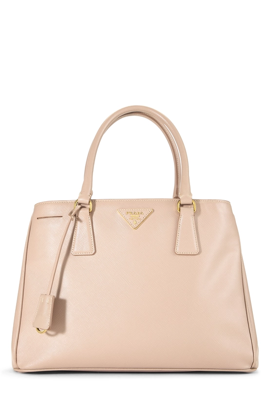 Beige Saffiano Executive Tote Medium, , large image number 0