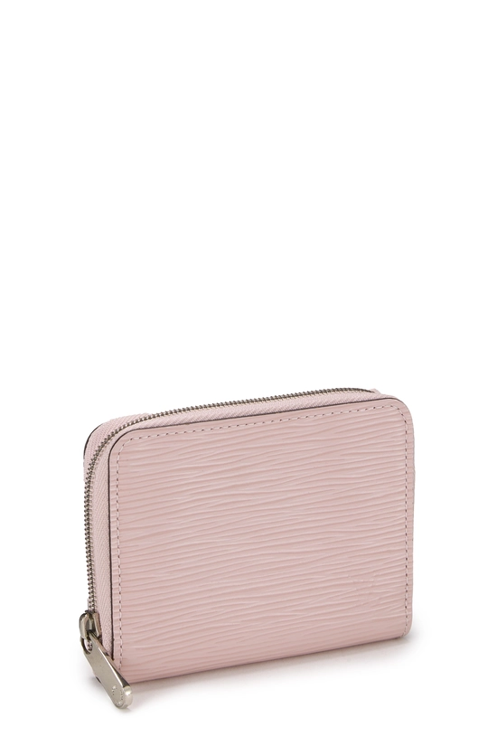 Rose Ballerine Epi Zippy Coin Purse, , large image number 1