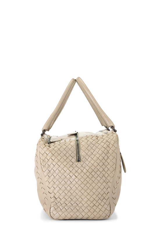 Grey Intrecciato Brera Bag Medium, , large image number 2