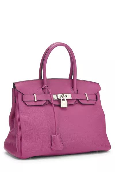 Rose Purple Togo Birkin 30, , large