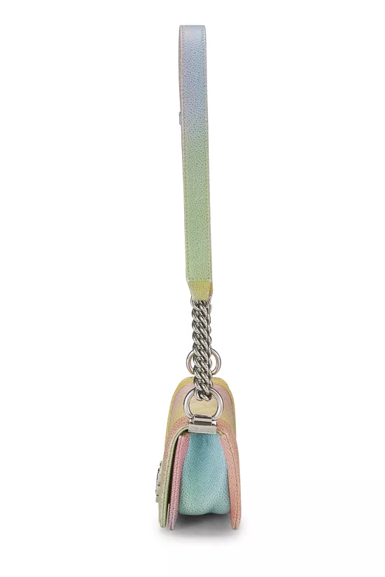 Paris-Cuba Rainbow Quilted Caviar Boy Bag Mini, , large image number 2