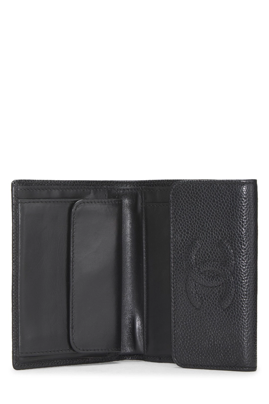 Black Caviar Timeless 'CC' Compact Wallet, , large image number 3