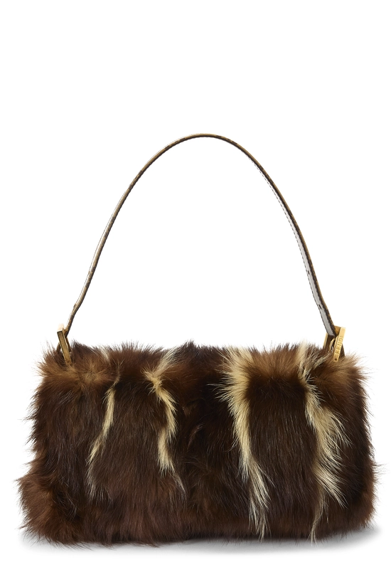 Brown Fur Baguette, , large image number 3