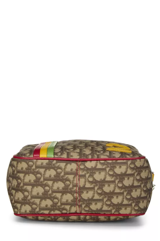 Rasta Trotter Coated Canvas Messenger Bag, , large image number 4