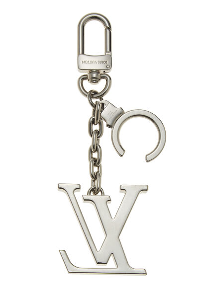 Silver Initiales Key Holder , , large