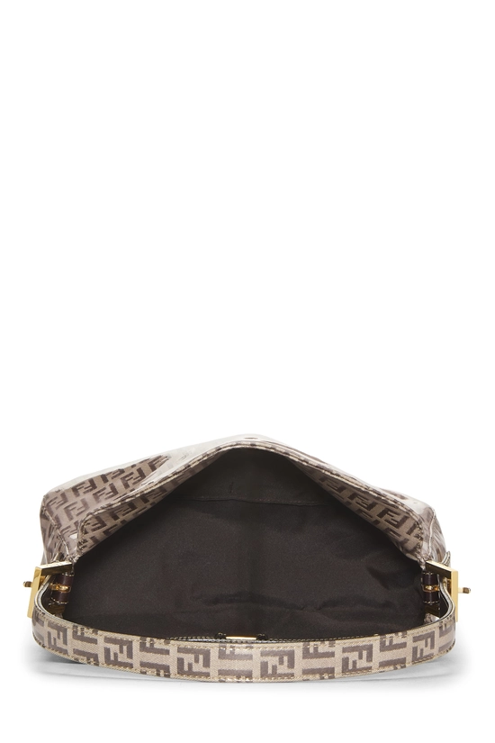 Brown Zucchino Vinyl Shoulder Bag, , large image number 5