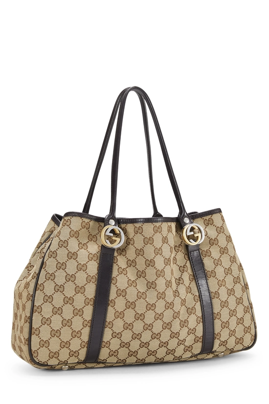 Original GG Canvas Twins Tote, , large image number 1