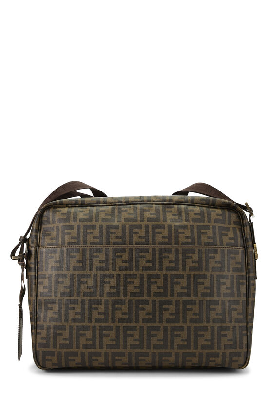 Brown Zucca Coated Canvas Messenger Large, , large image number 0