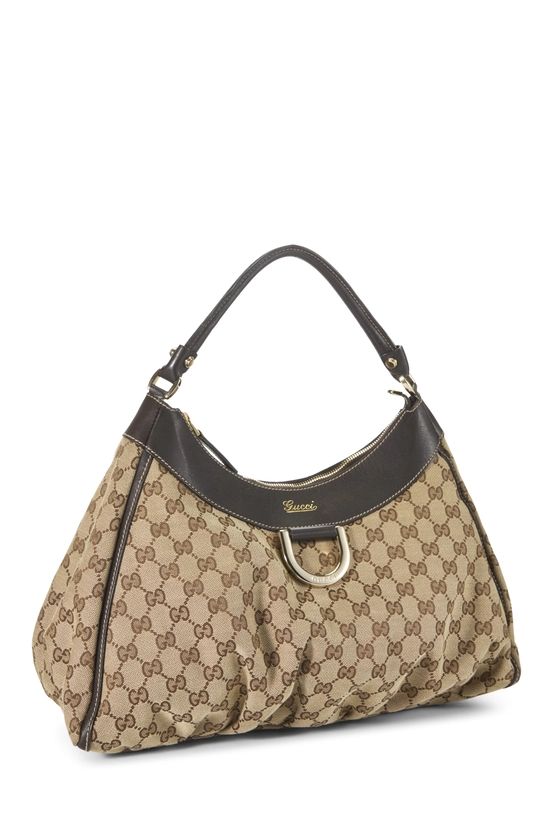 Original GG Canvas D-Ring Abbey Shoulder Bag, , large image number 1