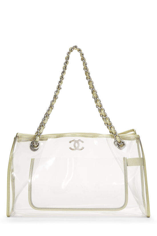 Chanel Clear Chain Tote Bag