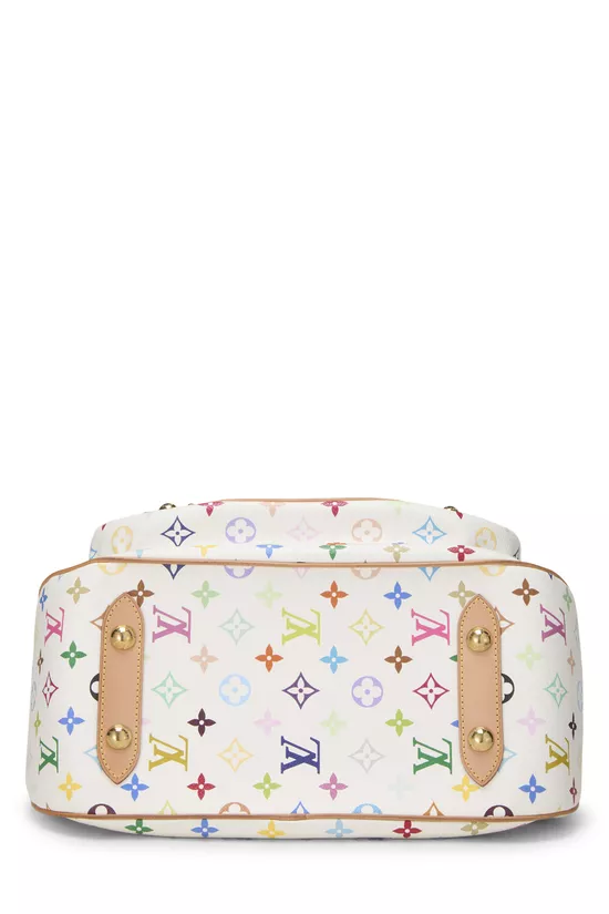 Takashi Murakami x Louis Vuitton White Monogram Multicolore Rita, , large image number 4