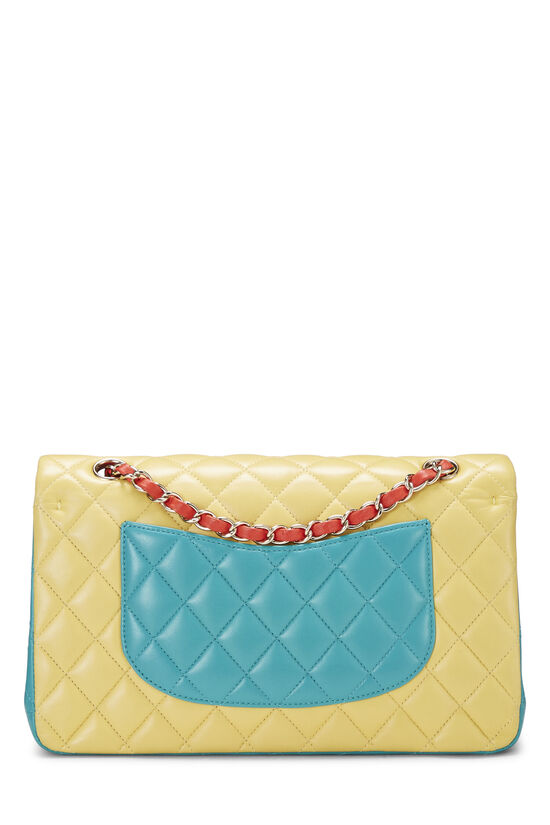 Multicolor Quilted Lambskin Classic Double Flap Medium, , large image number 3