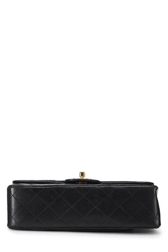 Black Quilted Lambskin Classic Double Flap Small, , large image number 4