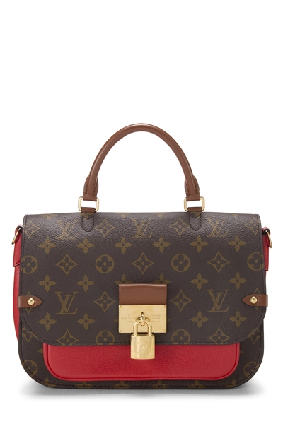 Louis Vuitton Red Monogram Canvas Vaugirard