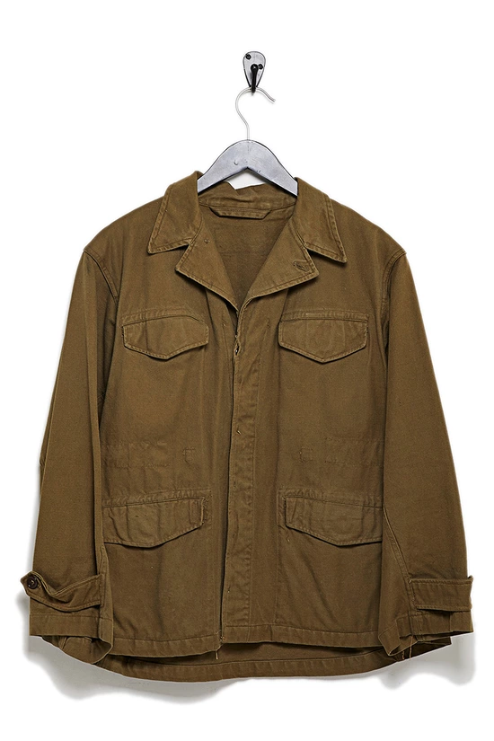 Pre-Owned WGACA VINTAGE Vintage Green Cotton Military Jacket 04ML-526