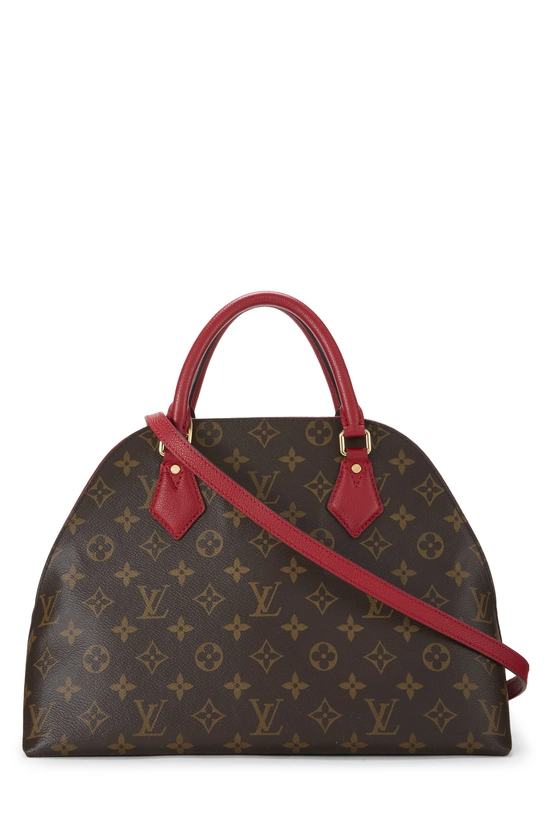 Red Monogram Canvas Alma BNB, , large image number 3