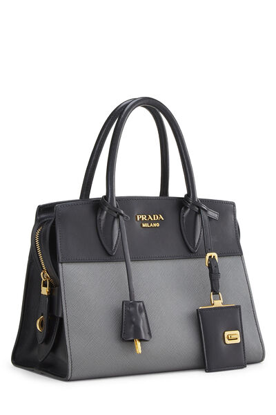 Multicolor Saffiano Esplanade Convertible Handbag, , large