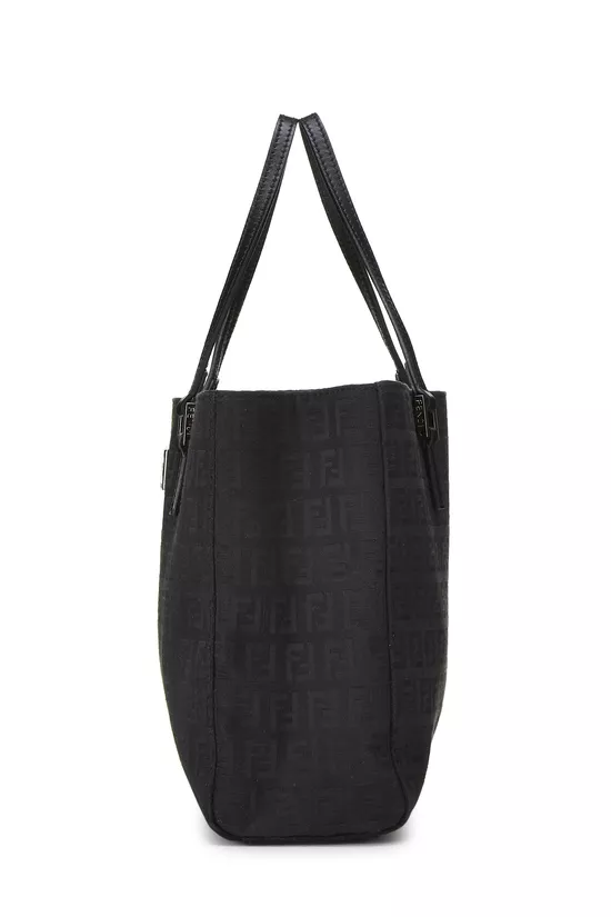 Black Zucchino Canvas Tote Small, , large image number 2