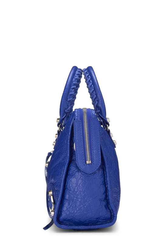 Blue Agneau Classic City Bag Small, , large image number 2