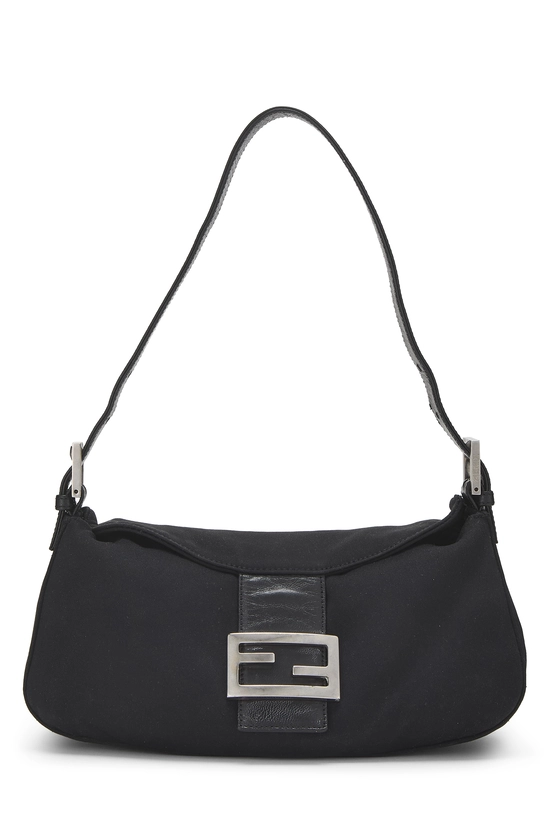 Black Neoprene Shoulder Bag, , large image number 0