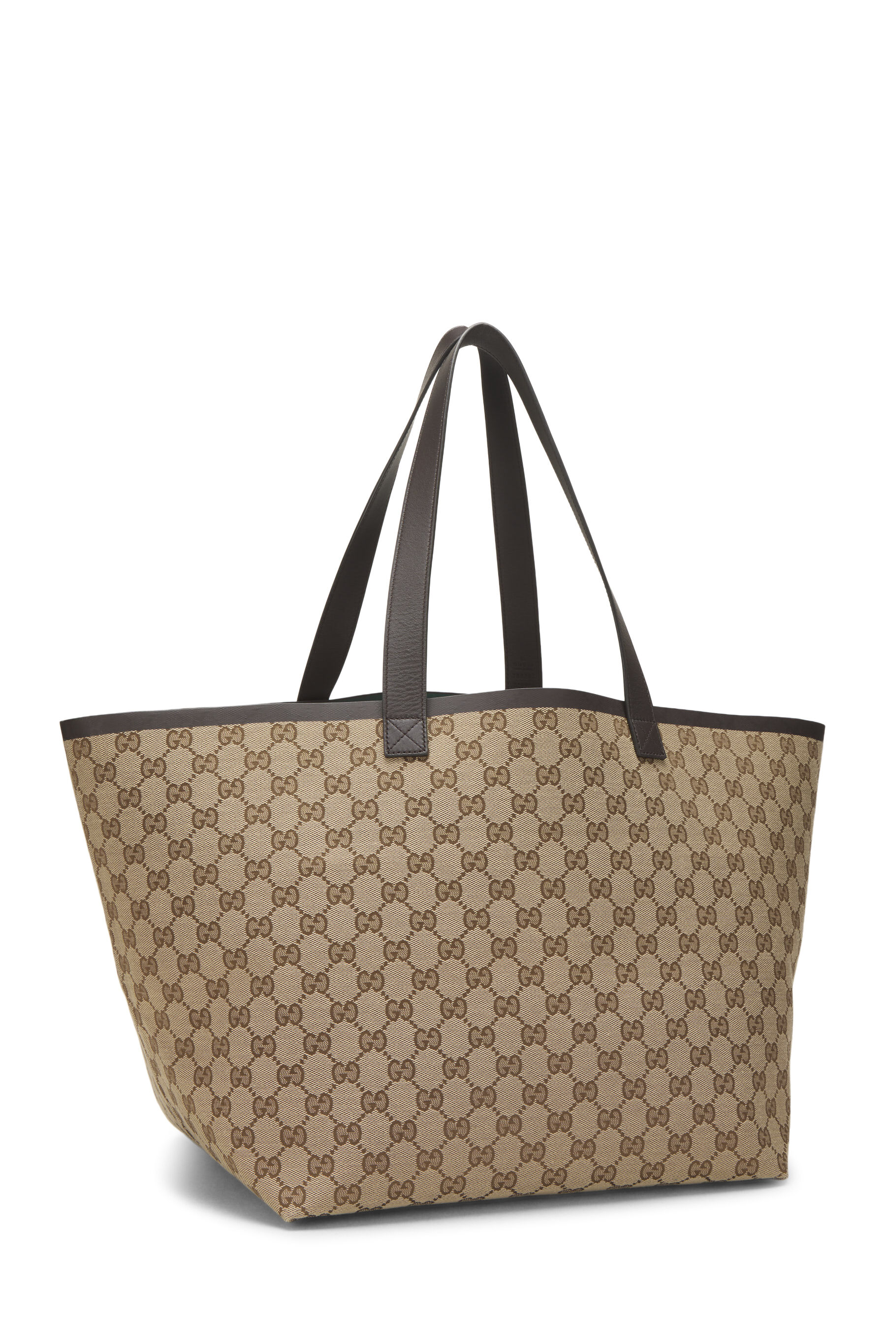 Pre-Owned Brown Original GG Canvas Totissima Reversible Tote