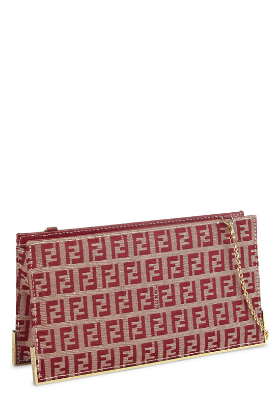 Red Zucchino Canvas Clutch, , large image number 1