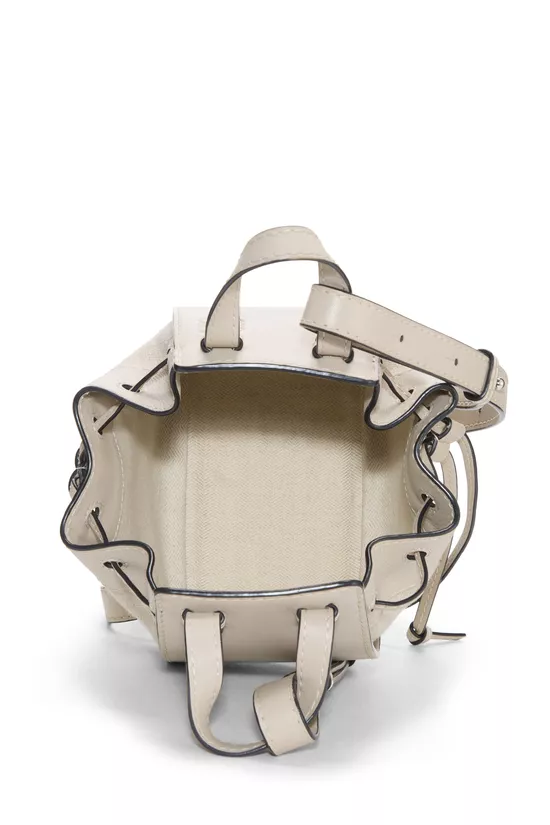 Grey Canvas Hammock Drawstring Bag Mini, , large image number 5