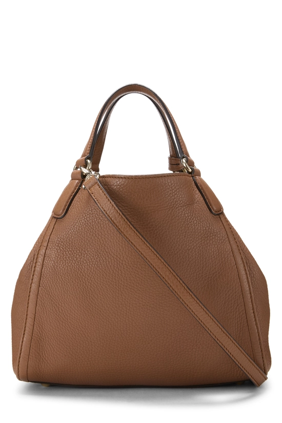 Brown Leather Soho Convertible Shoulder Bag Small, , large image number 3