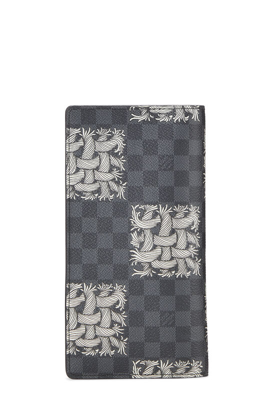 Christopher Nemeth X Louis Vuitton Damier Graphite Brazza Continental Wallet , , large image number 2
