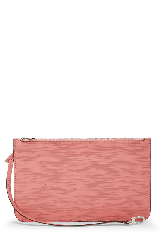 Pink Epi Neverfull Pouch MM , , large image number 1