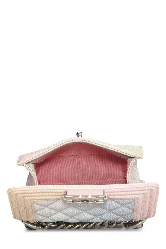 Rainbow Quilted Caviar Boy Bag Mini, , large image number 5
