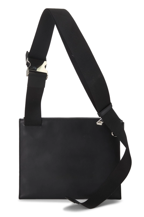 Black Zucca Embossed Crossbody Bag, , large image number 2