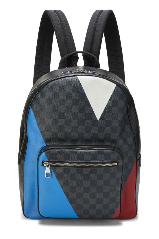Damier Cobalt LV Cup Regatta Josh Backpack, , large image number 0