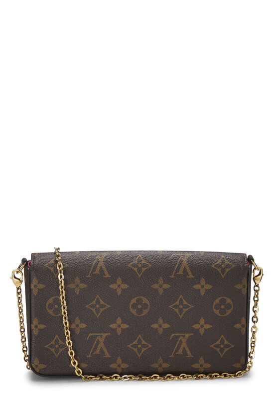 Pre-Owned Monogram Canvas Love Lock Felice QJA5F61YWB000
