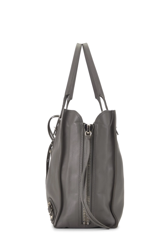 Grey Calfskin Papier B4 Zip Around, , large image number 2