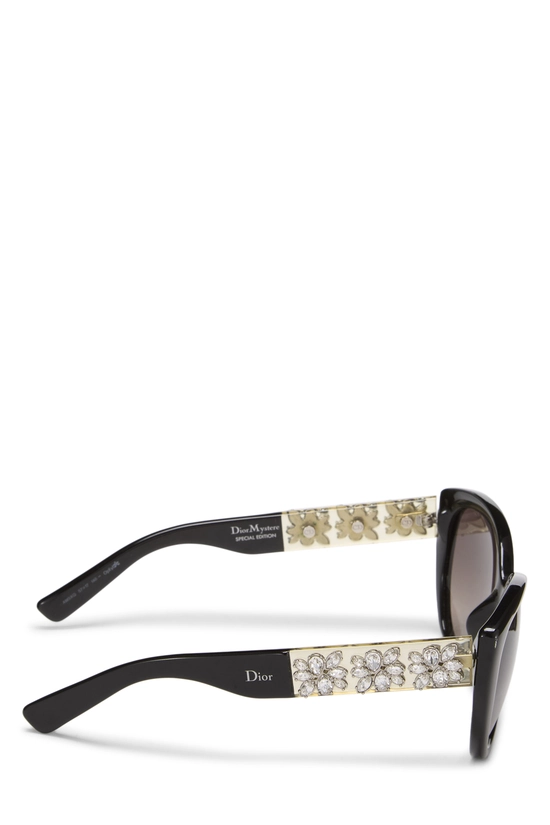 Black Acetate Dior Mystere Sunglasses, , large image number 3