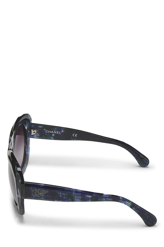 Blue Acetate Sunglasses 71083, , large image number 2