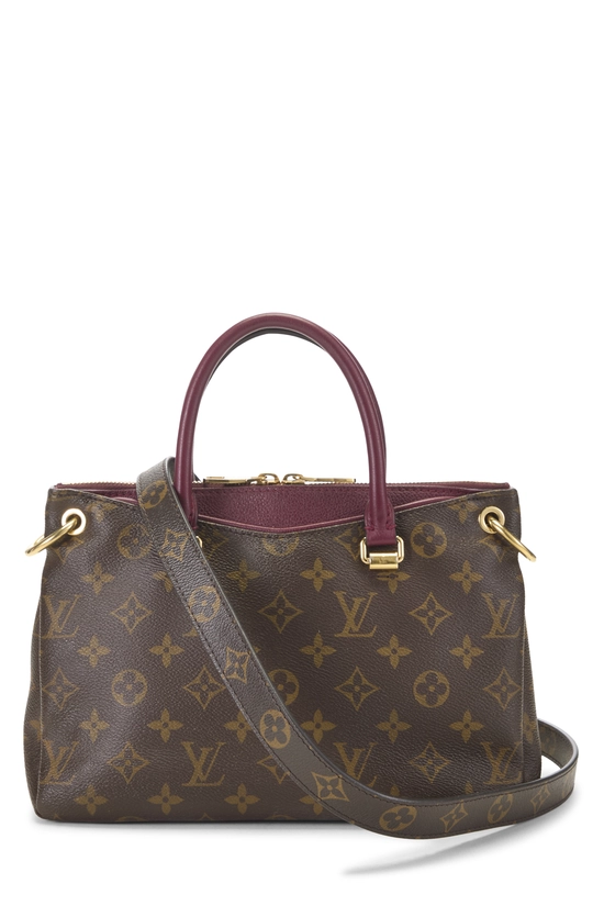 Burgundy Monogram Canvas Pallas BB, , large image number 3
