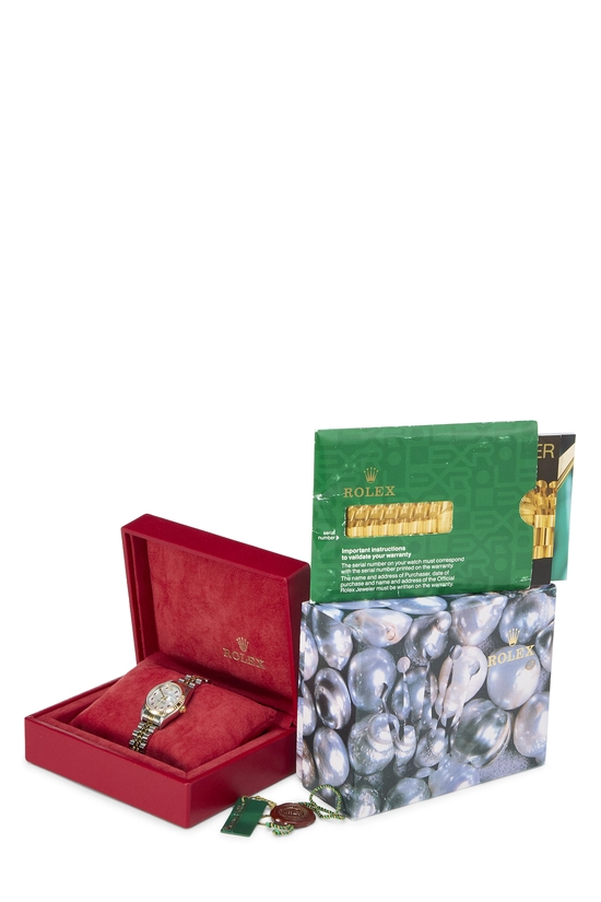 Stainless Steel Mother Of Pearl & Ruby Dial Datejust 79173 26mm, , large image number 1