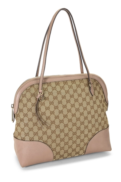 Pink Original GG Canvas Bree Tote, , large